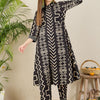 Dhiyona IE Women Printed Regular Pure Cotton Kurta With Trousers Kurta Sets