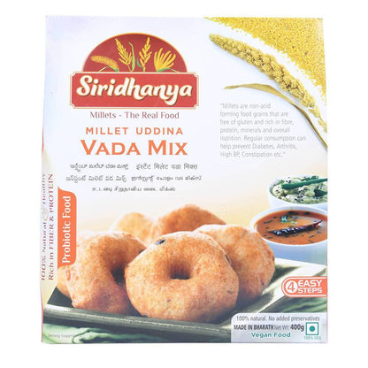 Siridhanya Millet Uddina Vada Mix