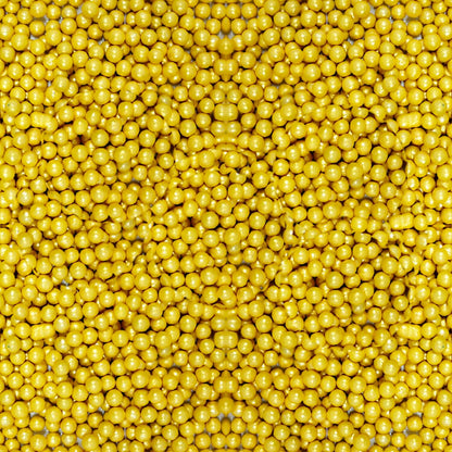 Confect Yellow Disco Balls Sprinkles 5 MM