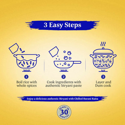 Daawat Biryani Kit Kolkata - Authentic Recipe