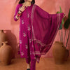 Dhiyona SN Women's Floral Printed Pure Cotton Kurta & Trousers With Dupatta