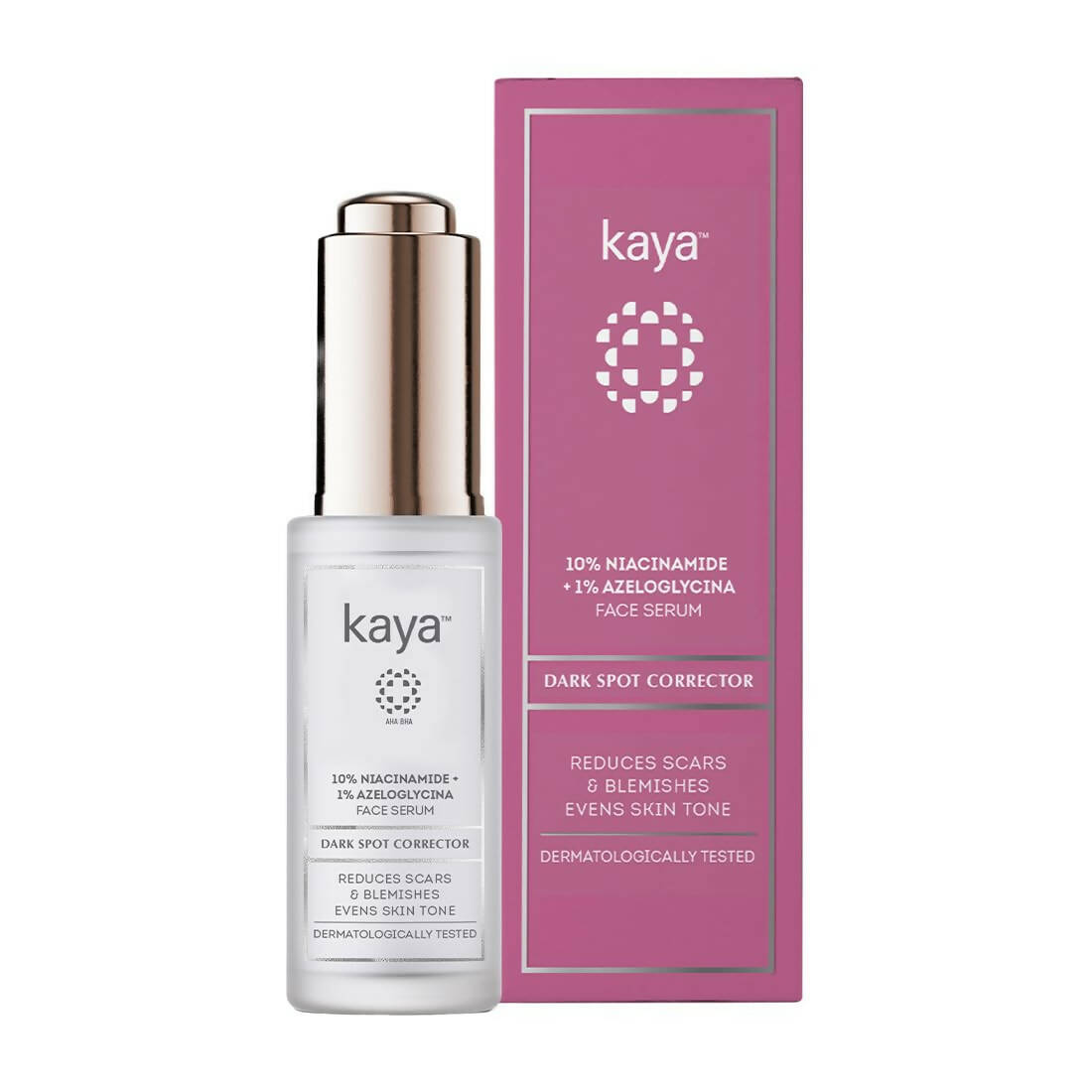 Kaya 10% Niacinamide + 1% Azeloglycina Face Serum - Indyancart