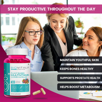 Biovitalia Organics Multivitamin For Women Capsules