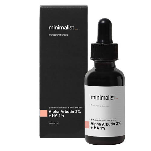 Minimalist Alpha Arbutin 2% + HA 1% - Indyancart
