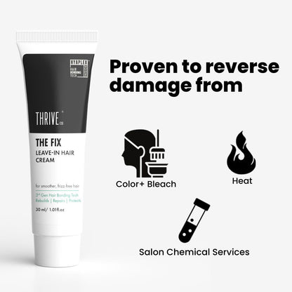 Thriveco The Fix Leave-in hair cream - Indyancart