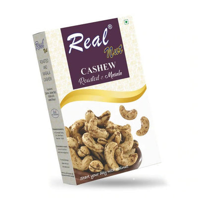 Real Nut Roasted & Masala Cashew (White)