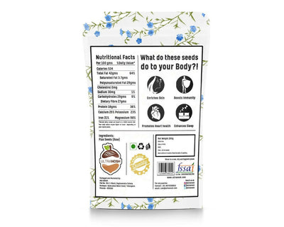 Ultranosh Premium Quality Flax Seeds