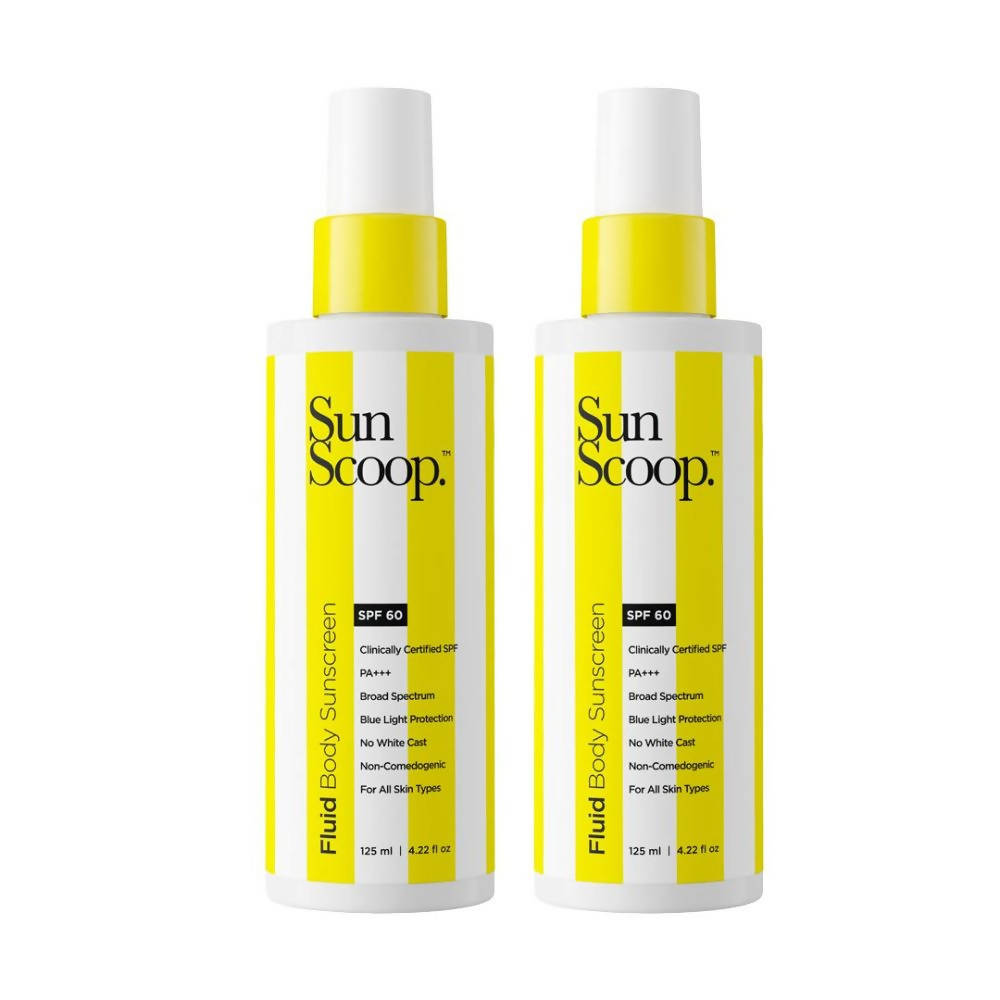 Sun Scoop Fluid Body Sunscreen SPF 60 - Indyancart