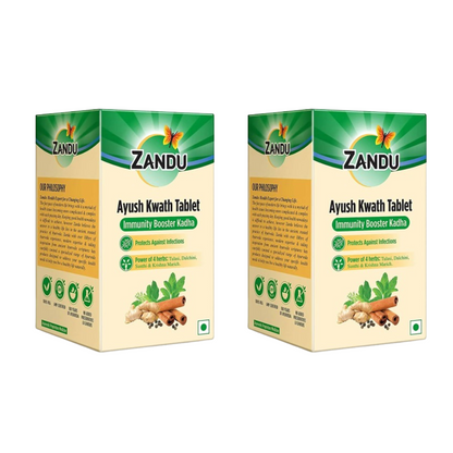 Zandu Ayush Kwath Tablets Immunity Booster Kadha
