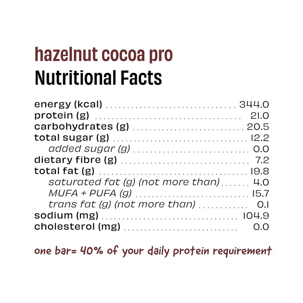 The Whole Truth High Protein Hazelnut Cocoa Protein Bar