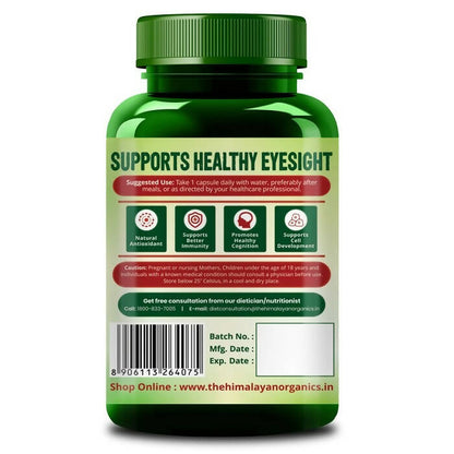 Himalayan Organics Plant Based Vitamin A Capsules - Indyancart