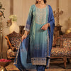 Dhiyona IE Bandhani Printed Sequinned Straight Kurta & Trousers With Dupatta