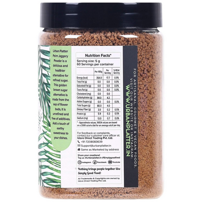 Urban Platter Palm Jaggery Powder