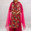 Dhiyona IE Women Ethnic Motifs Printed Regular Kurta with Palazzos & Dupatta