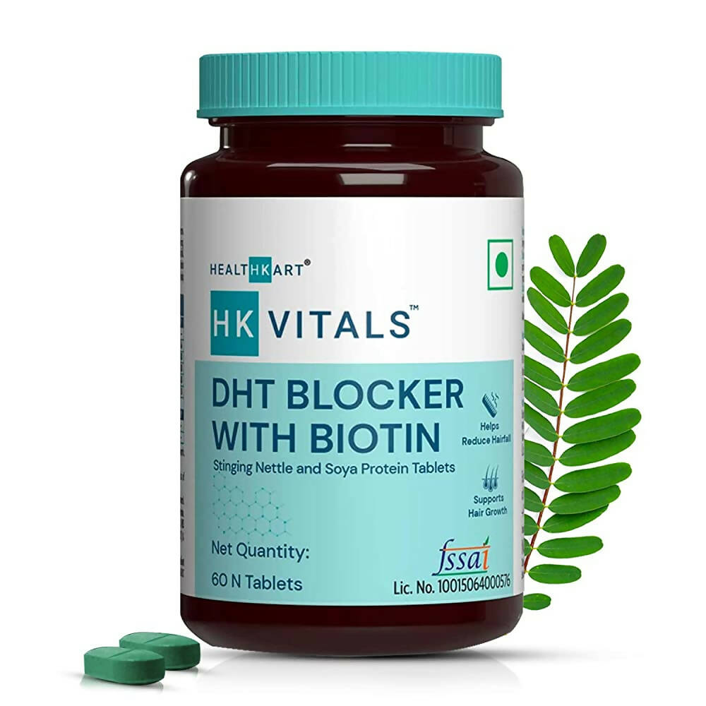 HK Vitals DHT Blocker With Biotin Tablets - Indyancart