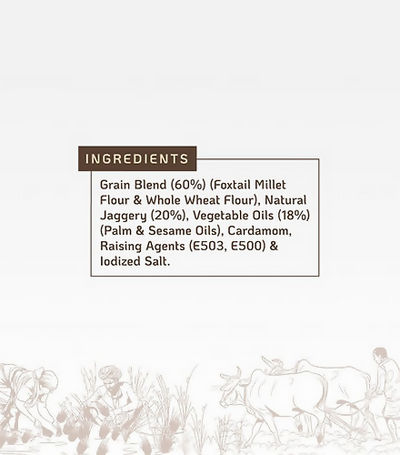 Vasudha Nurtured By Nature Little Millet Cookies
