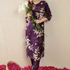 Dhiyona IE Women Floral Printed Regular Kurta with Trousers