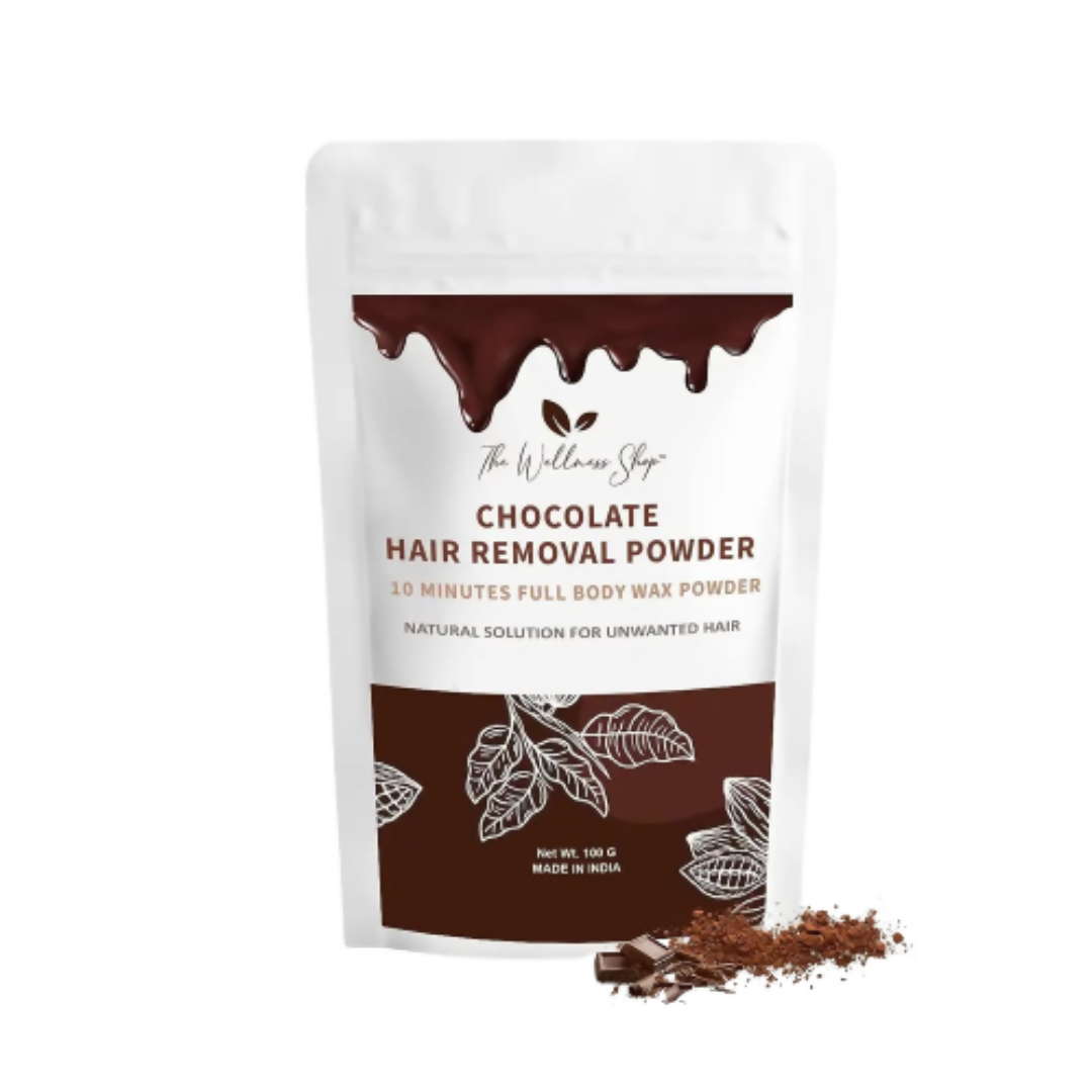 The Wellness Shop Chocolate Hair Removal Powder - Indyancart