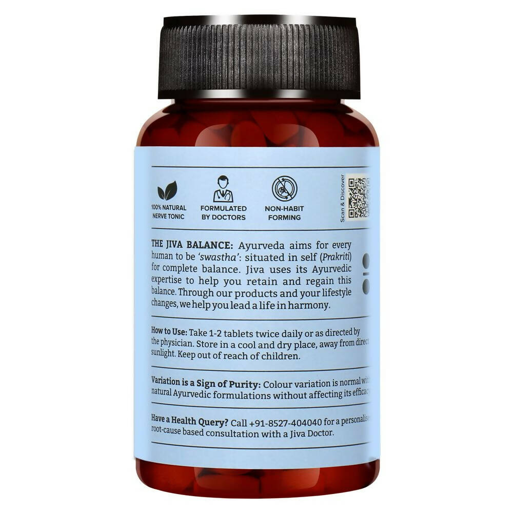 Jiva Ayurveda Stress-Free Tablets - Indyancart