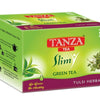 Tanza Tea Slim Green Tea Bags Tulsi Herbal