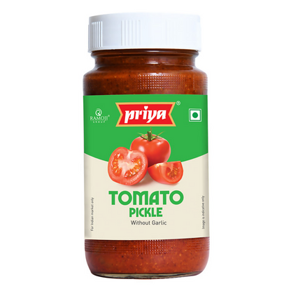 Priya Tomato Pickle Without Garlic