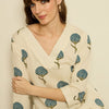 Dhiyona IE Women Ethnic Motifs Printed A-Line Kurta with Palazzo