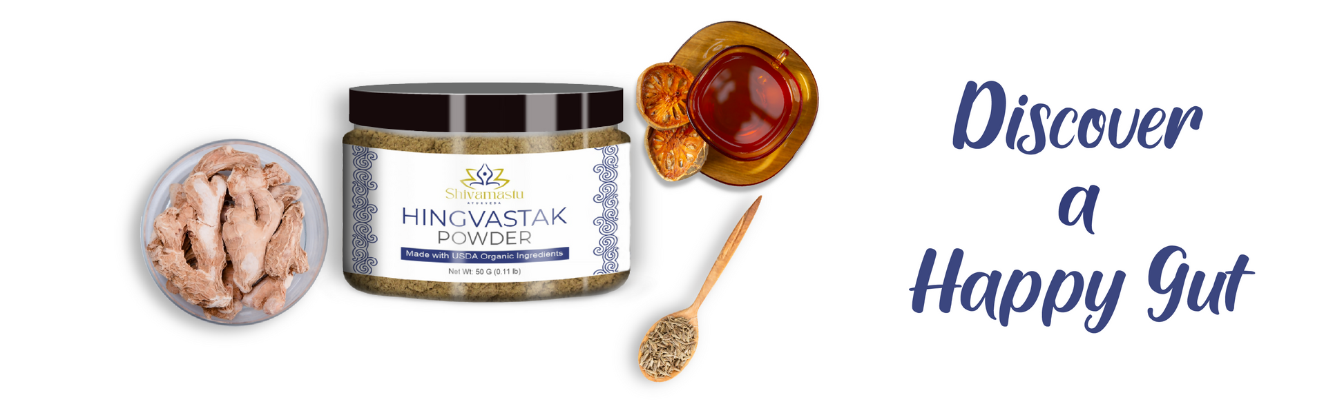 Shivamastu Ayurveda Hingvastak Powder - Indyancart