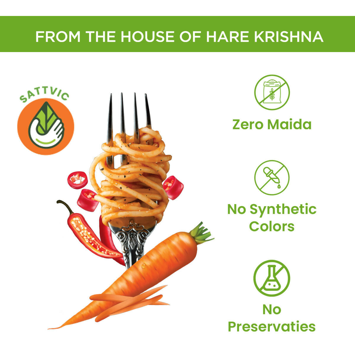 Vasudha Nurtured By Nature Moringa Little Millet Noodles