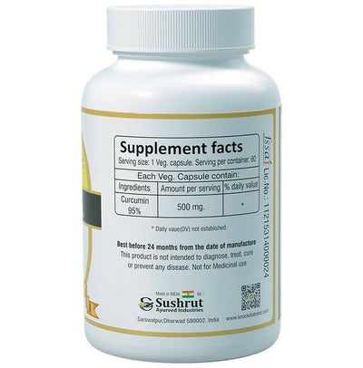 Sushrut Ayurved Good Health Curcumin Veg Capsules