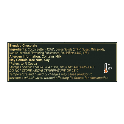 Cadbury Bournville 70% dark chocolate bar with rich cocoa texture, featuring smooth, glossy dark chocolate squares.