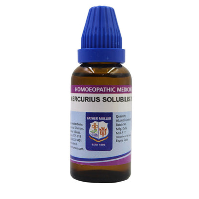 Father Muller Mercurius Solubilis Dilution
