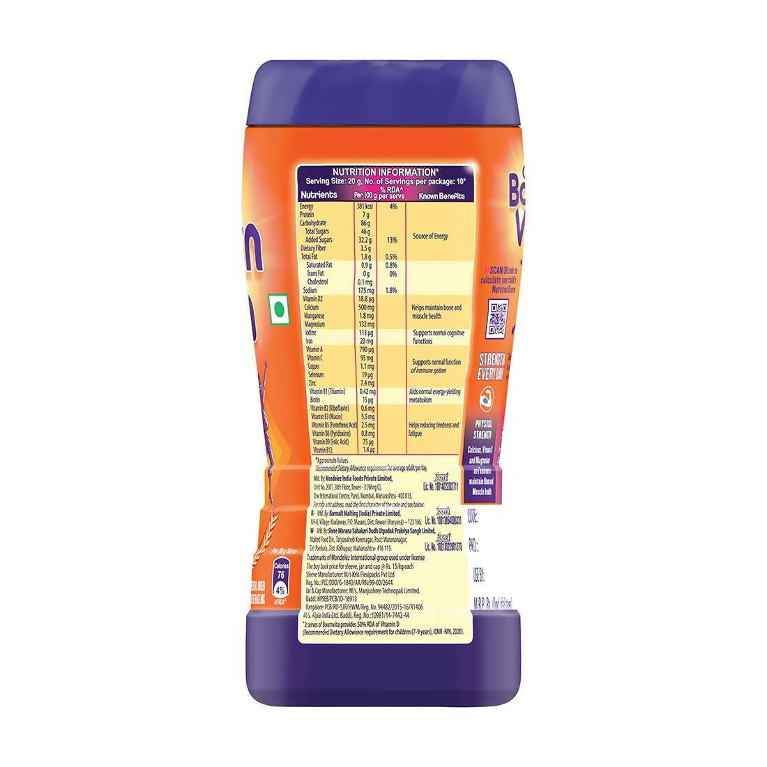 Cadbury Bournvita Chocolate Nutrition Drink - Indyancart