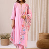 Dhiyona IE Women Floral Embroidered Kurta with Trousers & Dupatta