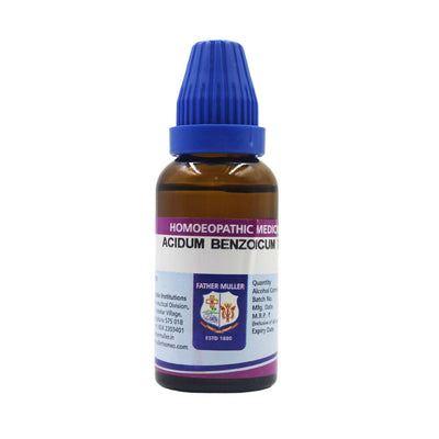 Father Muller Acidum Benzoicum Dilution