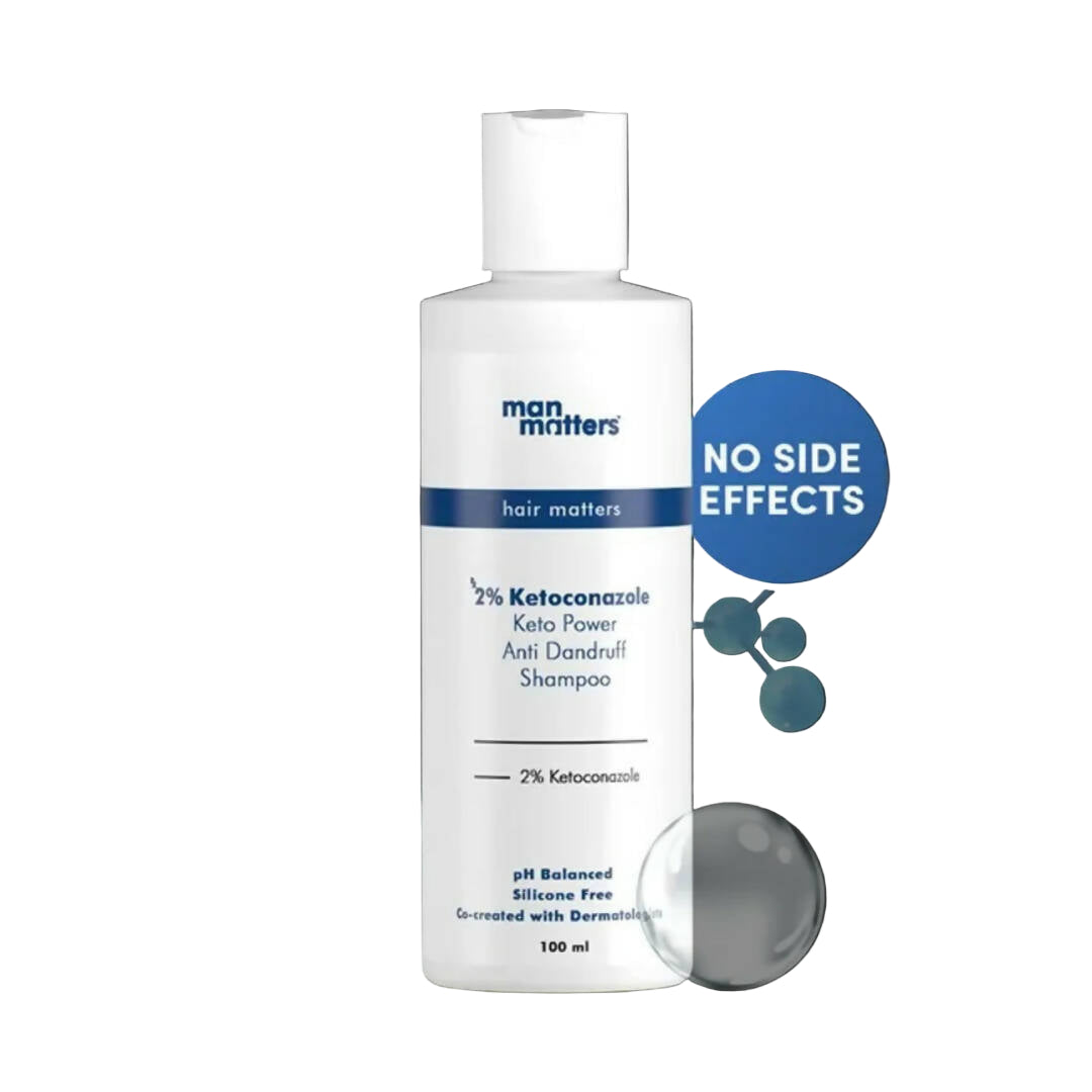 Man Matters 2% Ketoconazole Anti Dandruff Shampoo - Indyancart