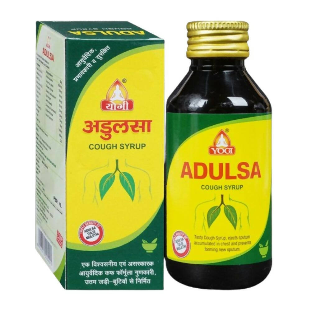 Yogi Adulsa Ayurvedic Cough Syrup - Indyancart
