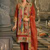Indyancart IE Women Floral Printed Regular Gotta Patti Kurta with Palazzos & With Dupatta