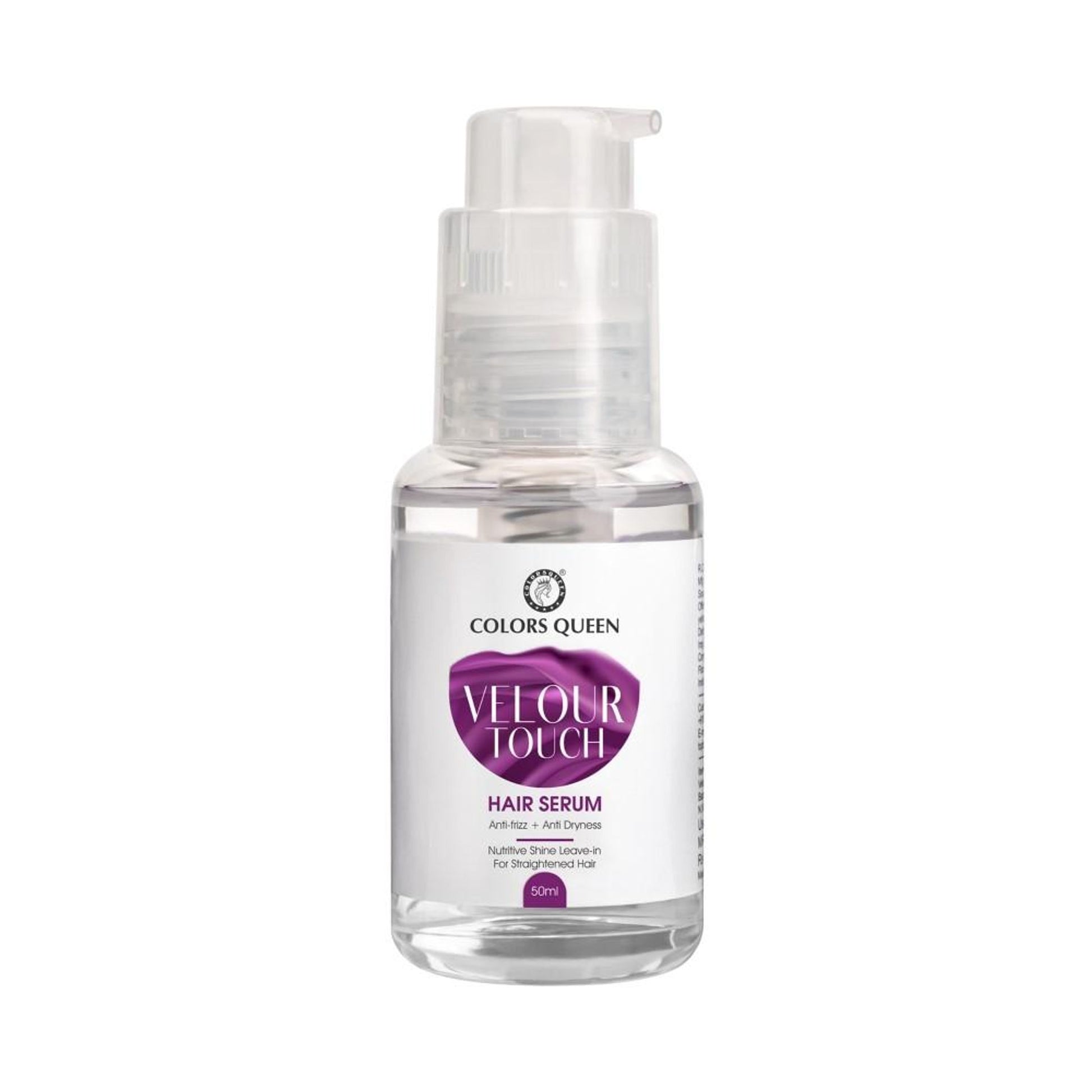 Colors Queen Velour Touch Anti-Frizz & Anti Dryness Hair Serum