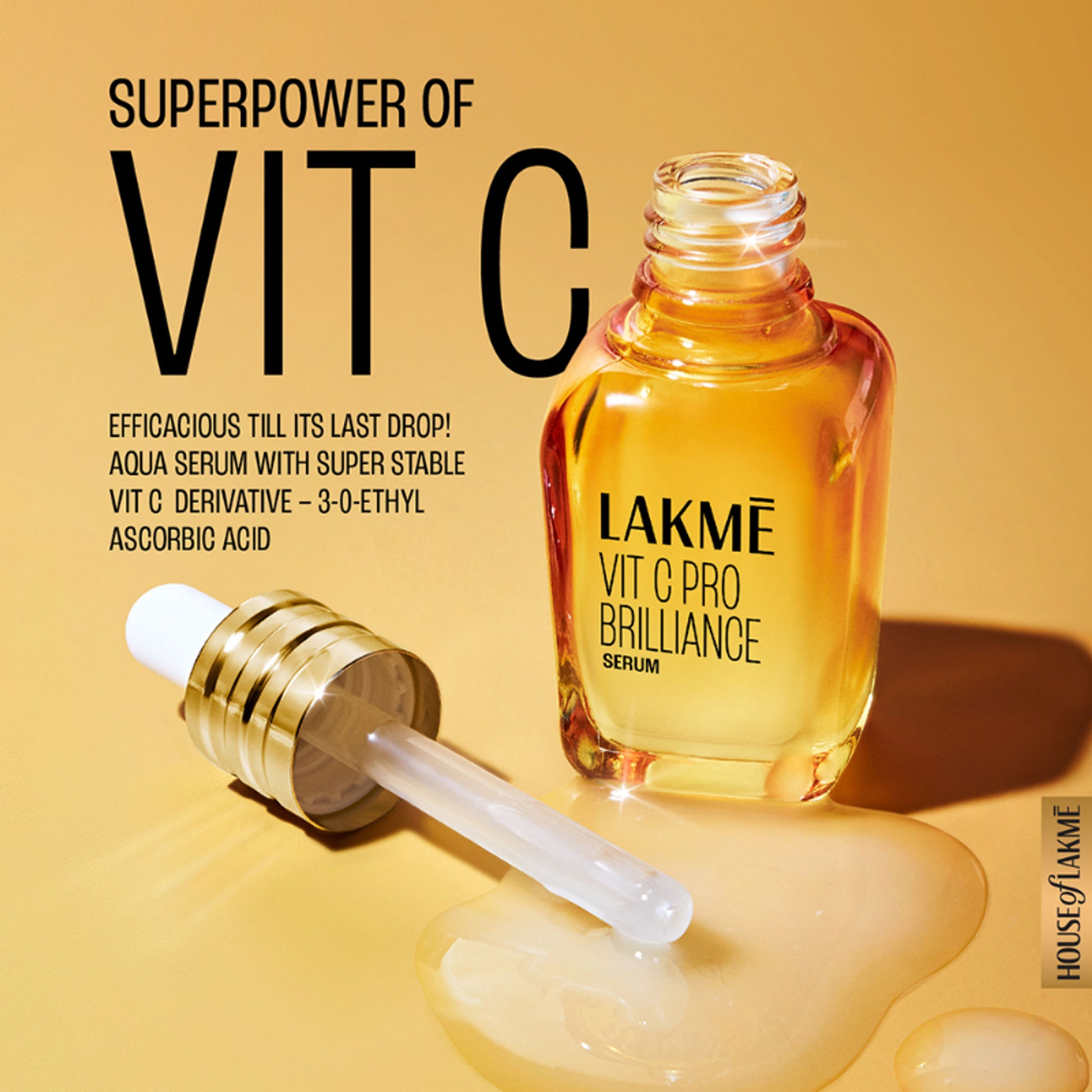 Lakme Vitamin C Brillance Serum With 10% Vit C Complex
