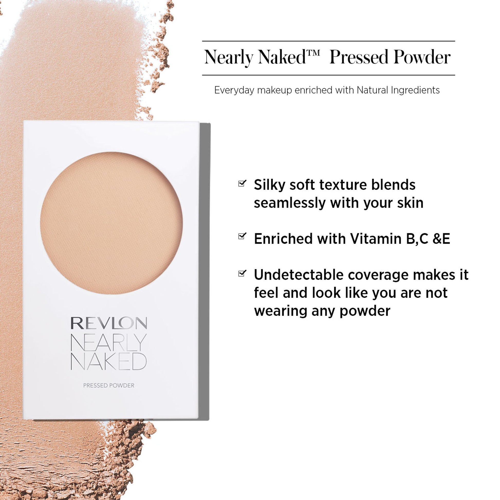 Revlon Nearly Naked Pressed Powder - Fair