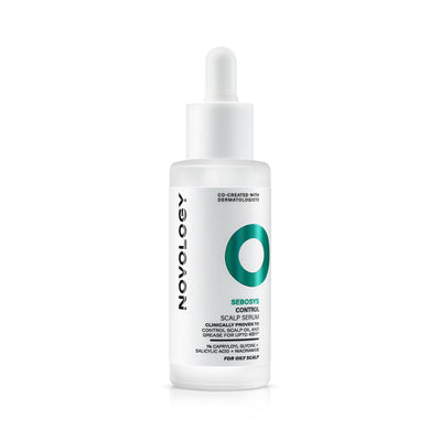 Novology Sebosys Control Scalp Serum, 48 Hours Oil Control, Dermat Tested, Oily, Greasy, Flaky Scalp