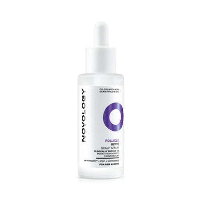 Novology Follicle Revive Scalp Serum, For Hair Growth, Suitable For Sensitive Scalp, Dermat Tested