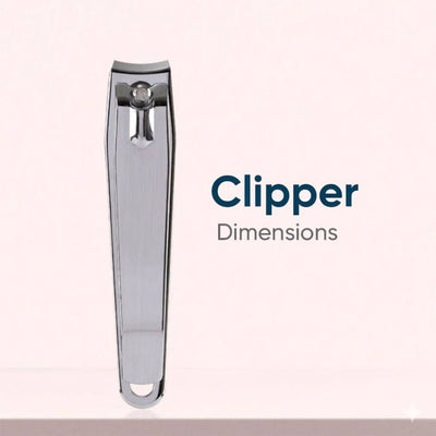 Beautiliss Large Nail Cutter for Thick Nails,Sharp Stainless Steel Clipper (Design & Color May Vary)