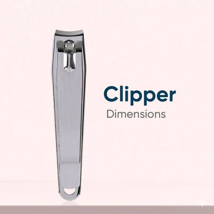 Beautiliss Large Nail Cutter for Thick Nails,Sharp Stainless Steel Clipper (Design & Color May Vary)
