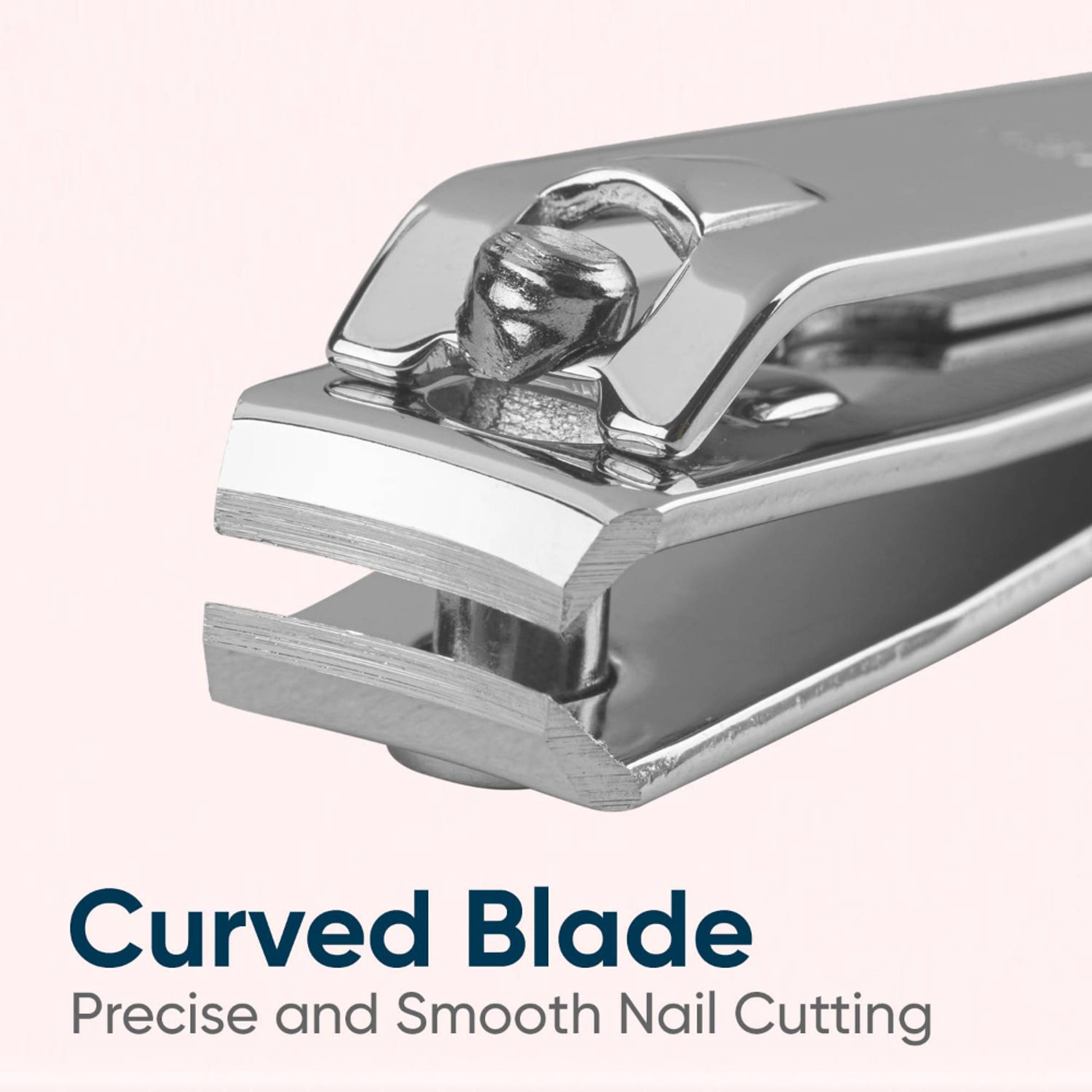 Beautiliss Large Nail Cutter for Thick Nails,Sharp Stainless Steel Clipper (Design & Color May Vary)