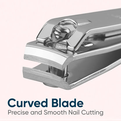 Beautiliss Large Nail Cutter for Thick Nails,Sharp Stainless Steel Clipper (Design & Color May Vary)