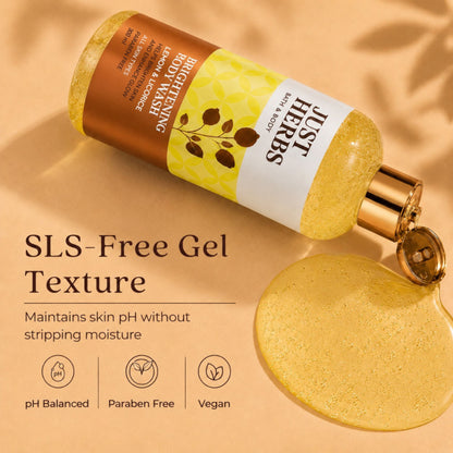 Just Herbs Lime And Liquorice Vitamin C Skin Brightening Body Wash