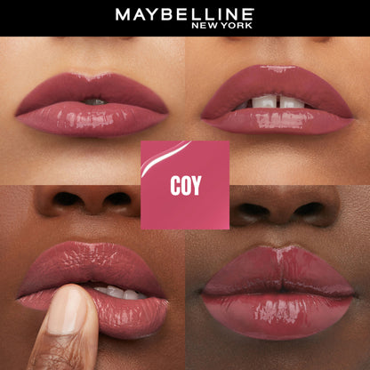 Maybelline New York Super Stay Vinyl Ink Liquid Lipstick, Instant Shine Lasts Up To 16H - Coy