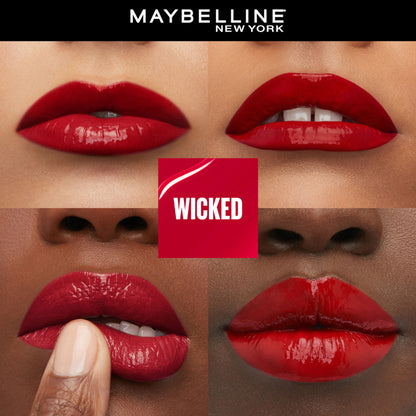 Maybelline New York Super Stay Vinyl Ink Liquid Lipstick, Instant Shine Lasts Up To 16H - Wicked