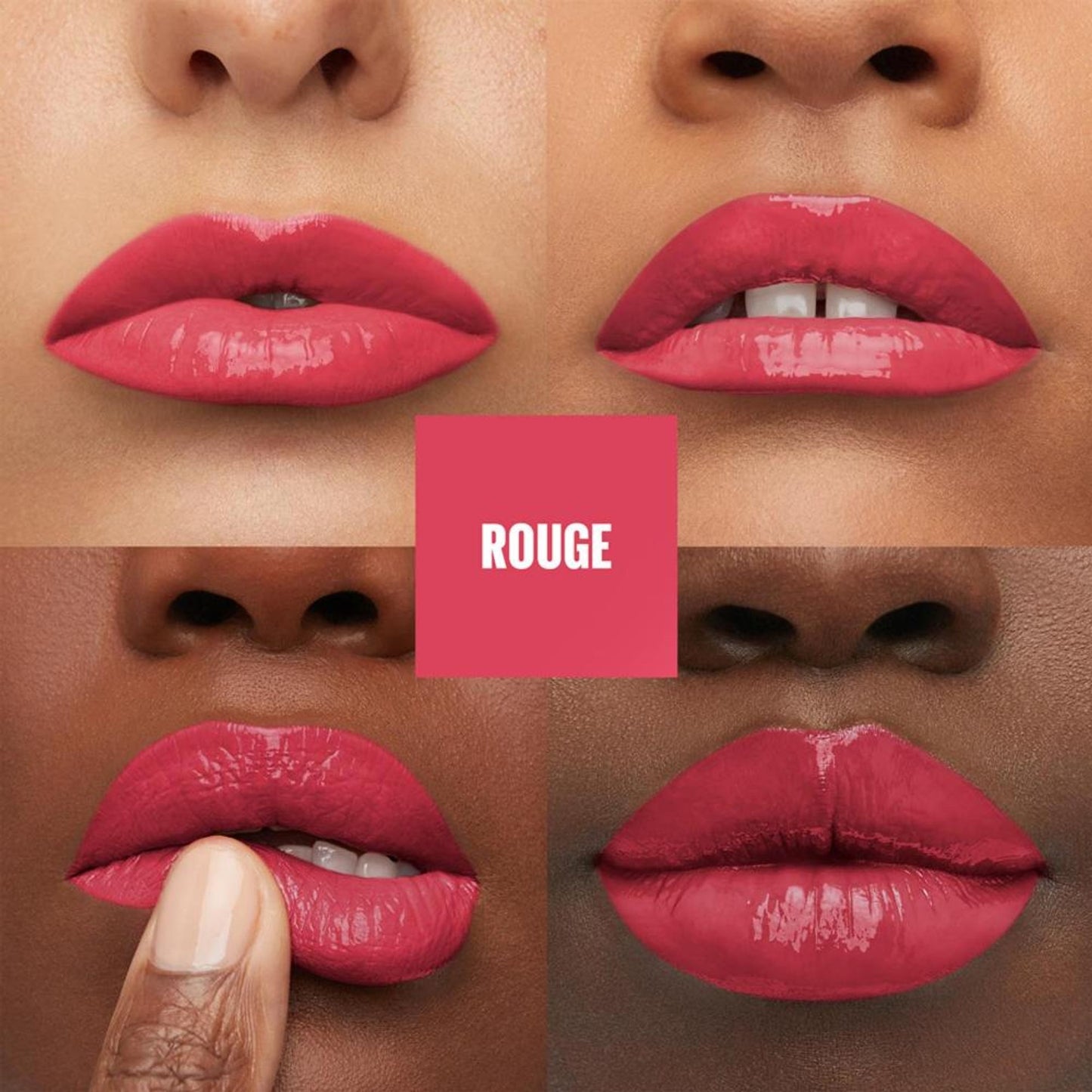 Maybelline New York Super Stay Vinyl Ink Liquid Lipstick, Instant Shine Lasts Up To 16H - Rogue